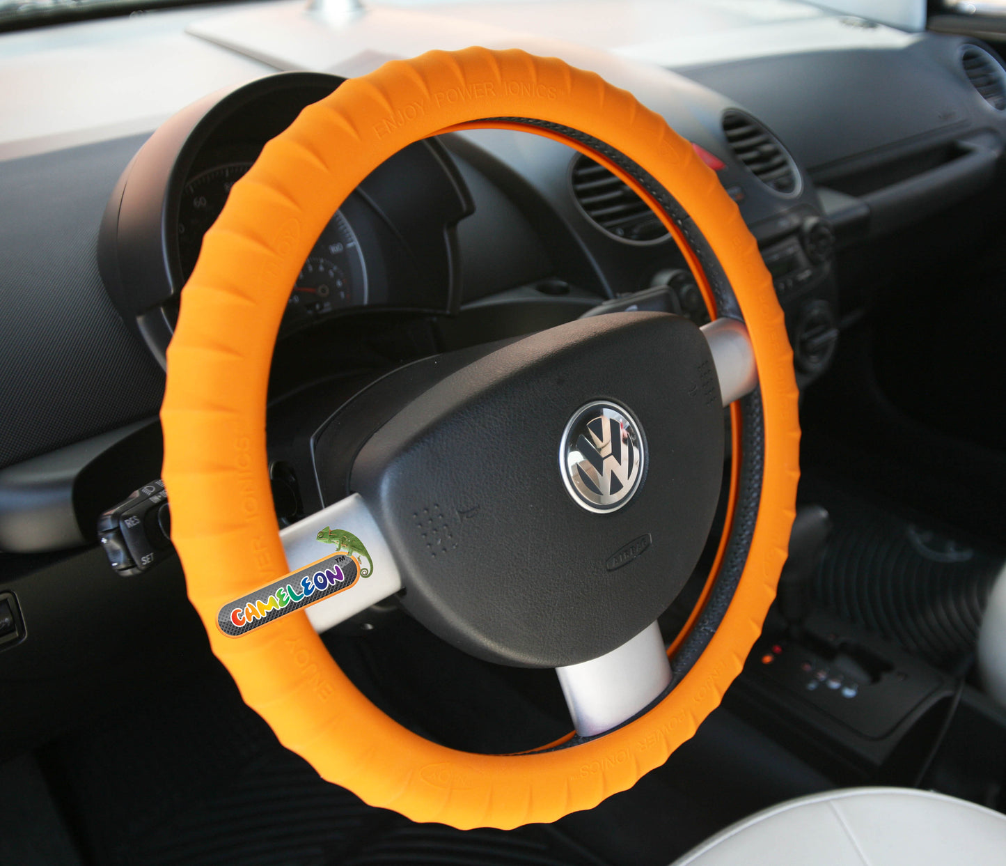 Cameleon Cover- Steering Wheel Cover Maximum Grip Ergonomic Design For Car, SUV 14" To 16"