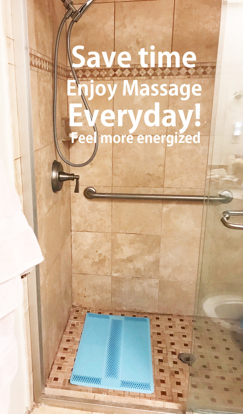 Enjoy Shiatsu Foot Massage Mat Acupressure Shower Mat - Made In USA