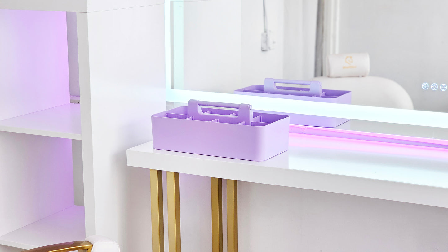 Enjoy Organizer - Large Portable Compartment Divided Storage Caddy - Made In USA