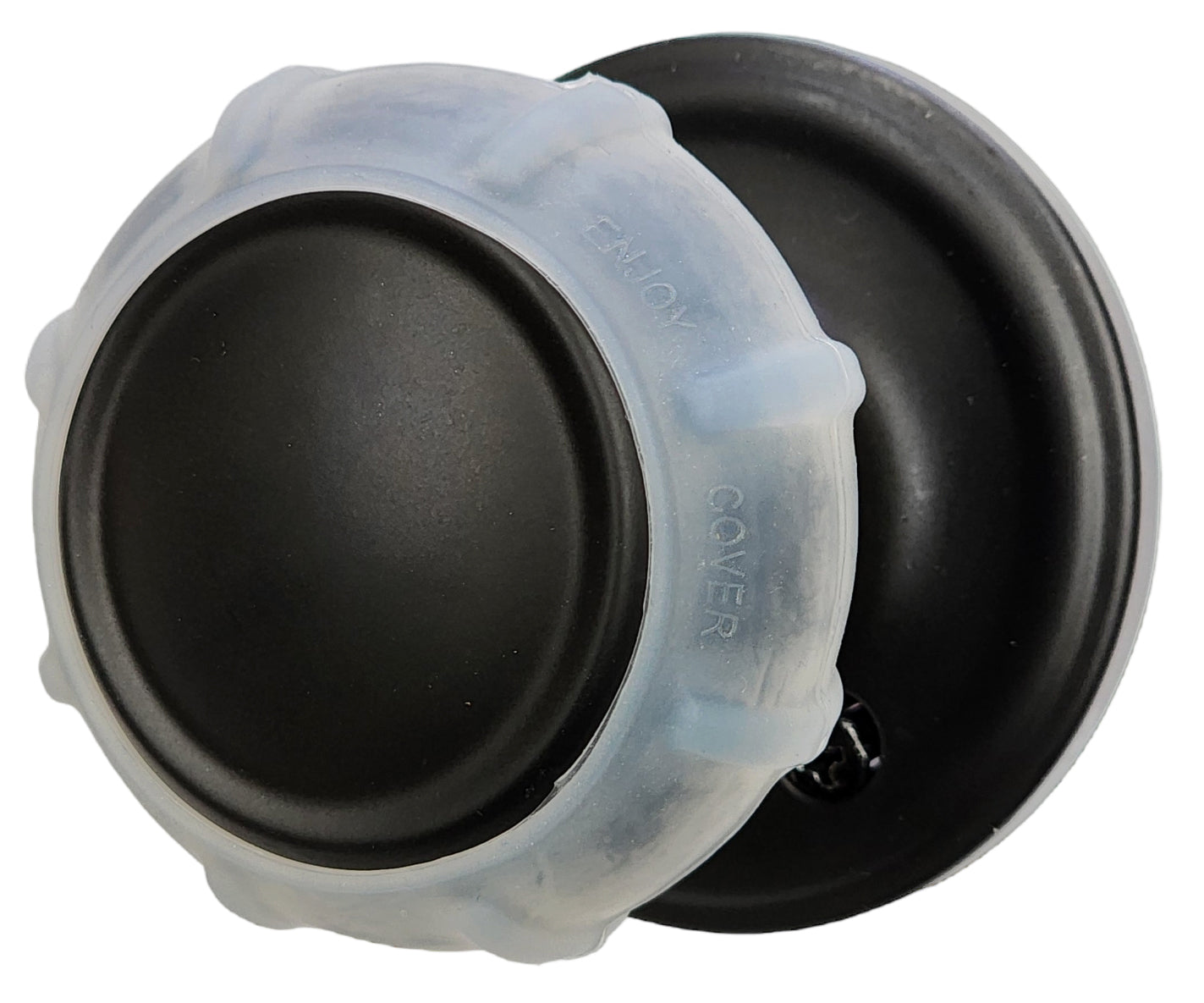 ENJOY COVER 4 Pack Silicone Door knob Grips Maximum Grip Nonslip Arthritis & Senior Living Aids Grippy Easy Open Fits All Universal