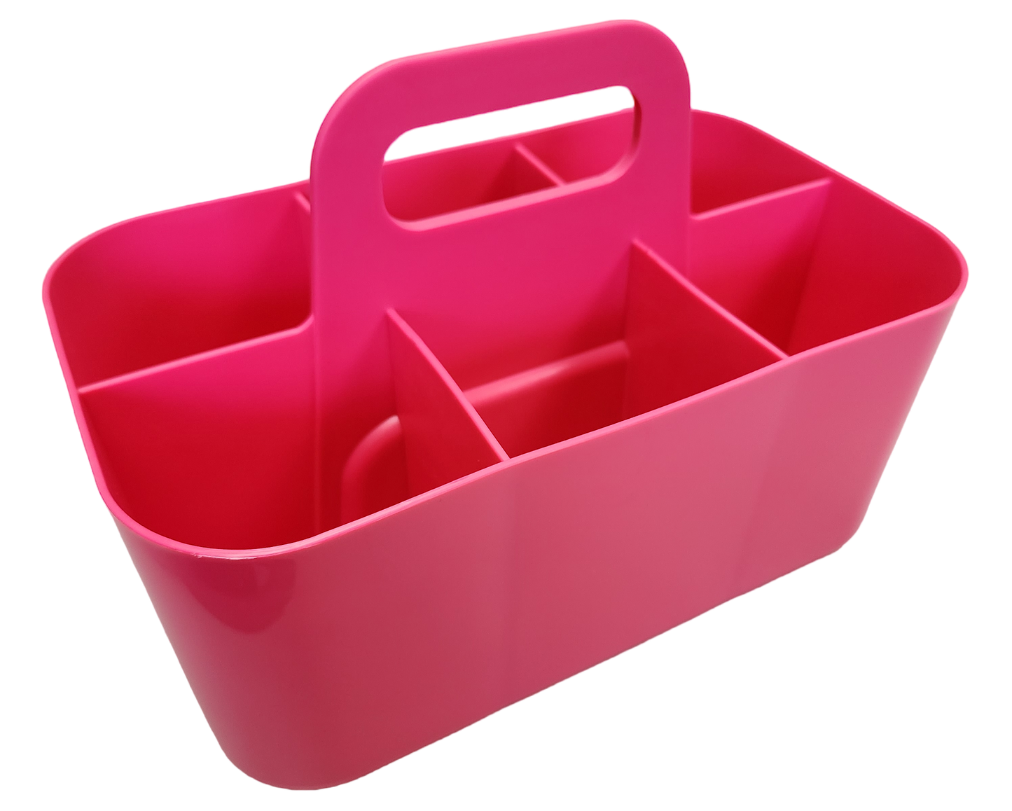 Enjoy Organizer -Small Plastic Portable Stackable Art Caddy Organizer with 6 Compartments Made In USA