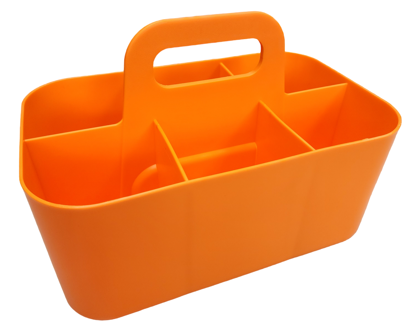 Enjoy Organizer -Small Plastic Portable Stackable Art Caddy Organizer with 6 Compartments Made In USA