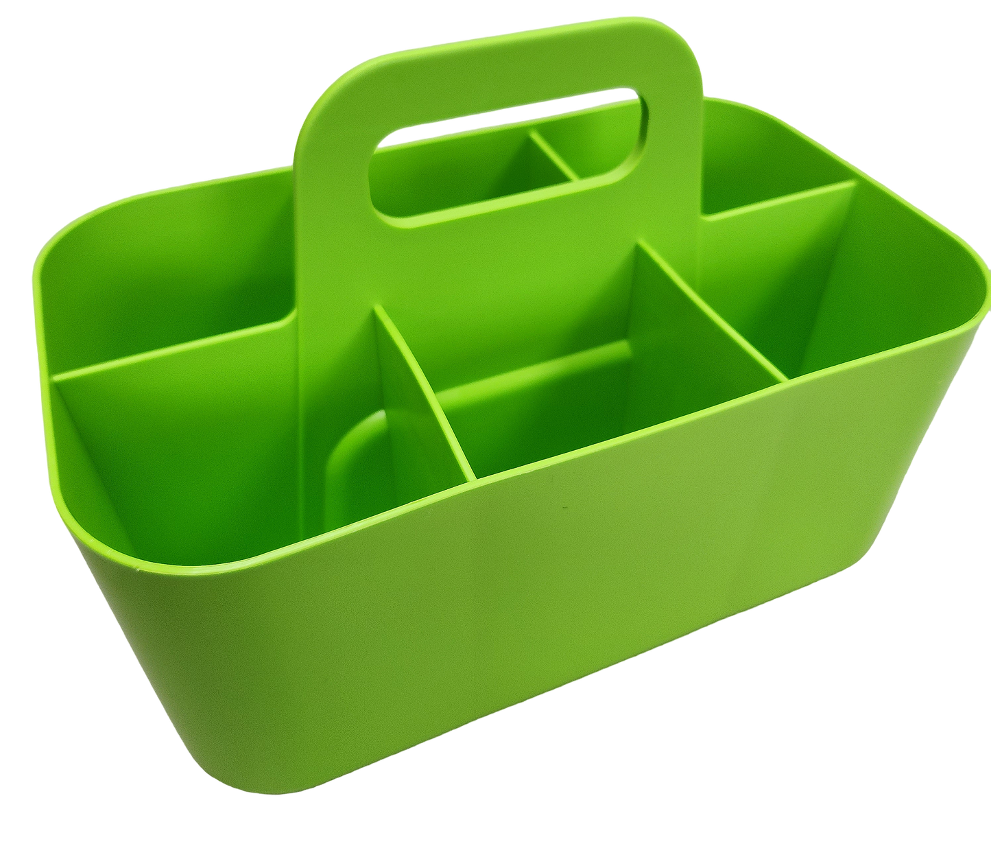 Enjoy Organizer -Small Plastic Portable Stackable Art Caddy Organizer with 6 Compartments Made In USA