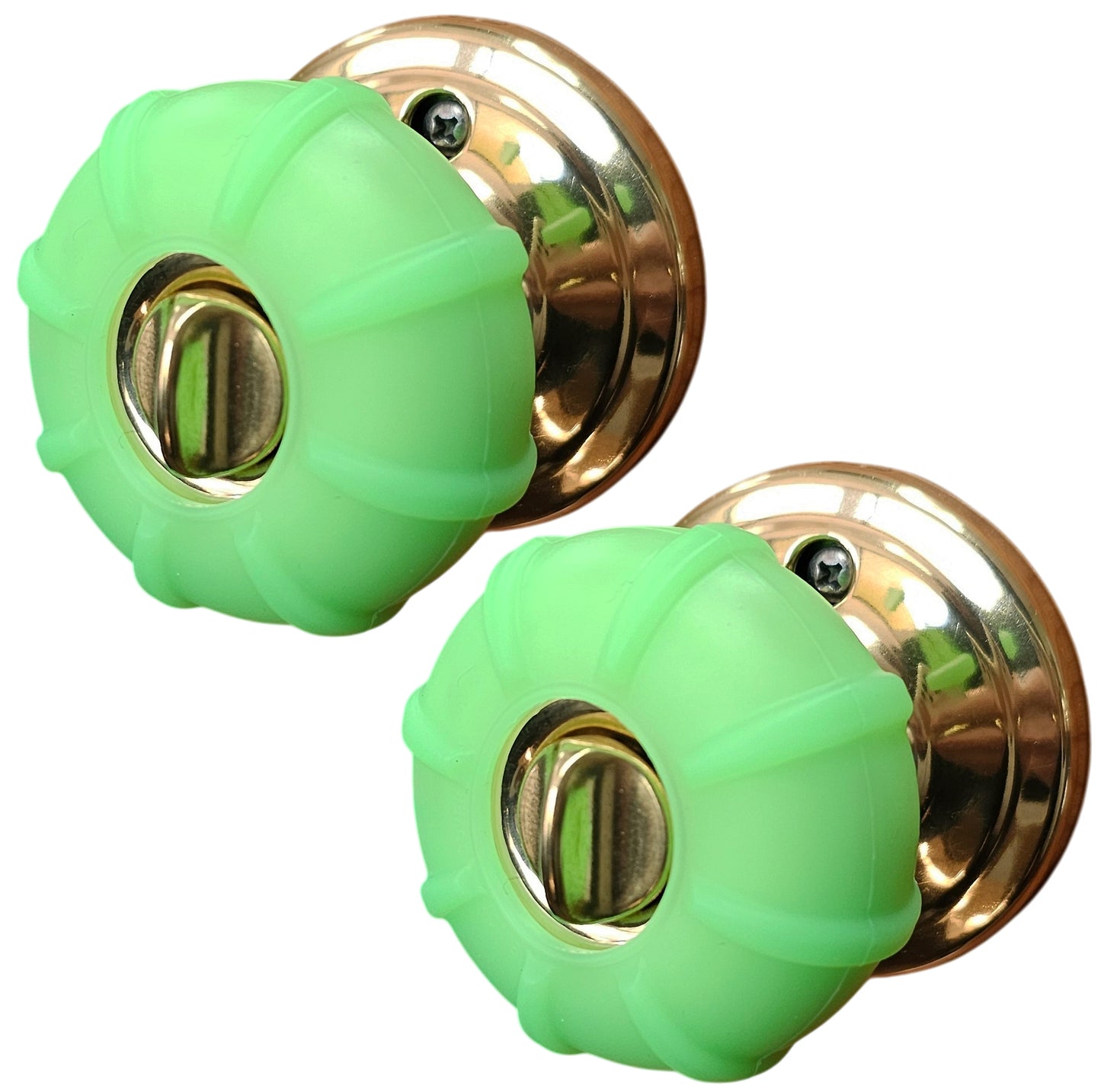 Enjoy Cover | 2 Pack Upgraded Ergonomic Design Door Knob Cover Grips, Non-Slip, Arthritis and Senior Living Aids, Universal Size