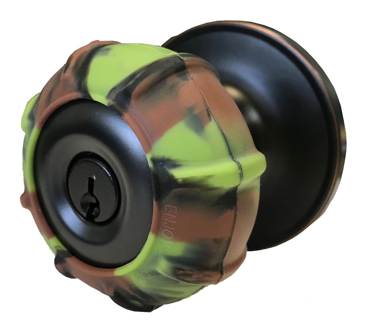 ENJOY COVER 4 Pack Silicone Door knob Grips Maximum Grip Nonslip Arthritis & Senior Living Aids Grippy Easy Open Fits All Universal