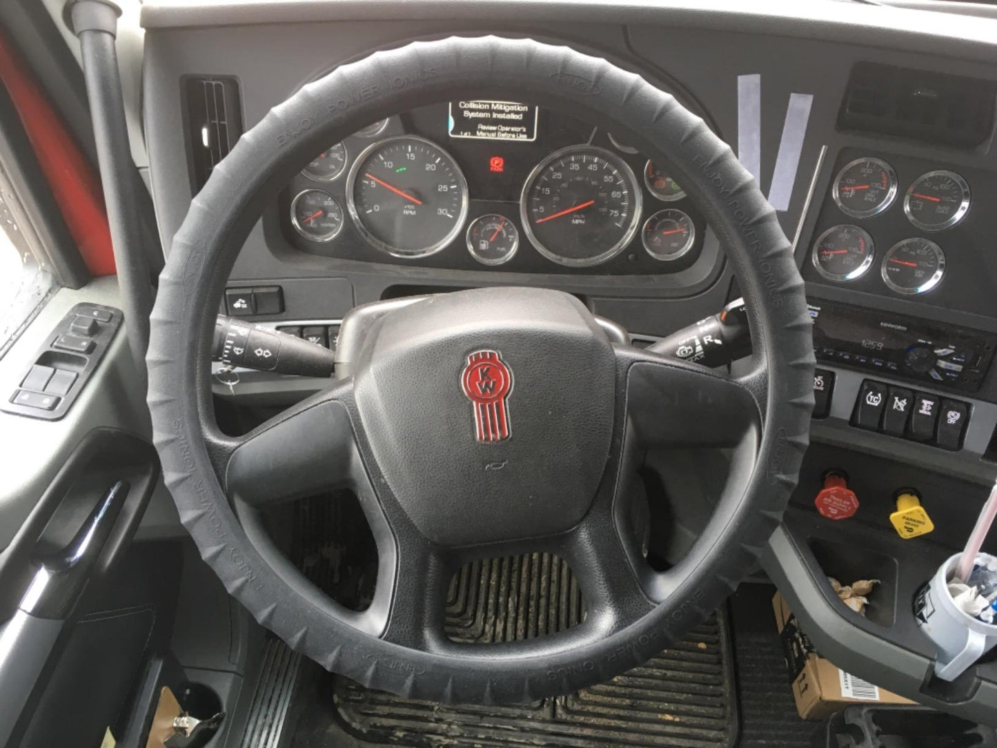 Cameleon Cover Silicone Semi-Truck Steering Wheel Cover Fits 16" 17" 18" 19" Steering Maximum Grip