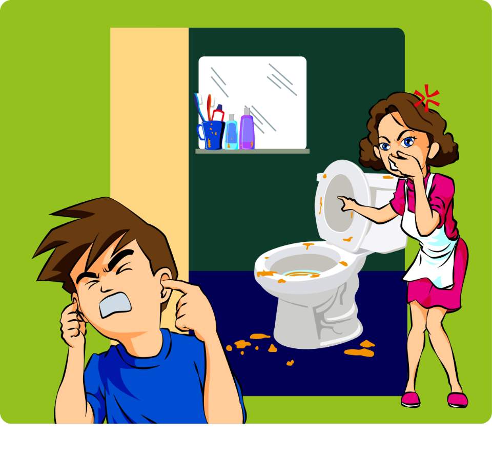 Smart Pee Pee Men Urine Device No Splash Pee Clean Toilet Lavatory