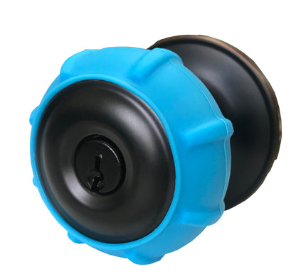 Enjoy Cover Universal Silicone Door Knob Grips, Durable 2 Pack