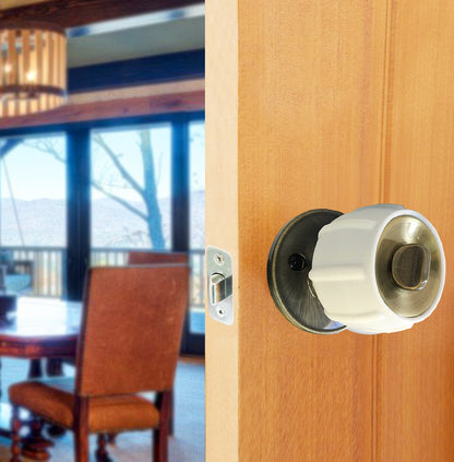 Enjoy Cover Universal Silicone Door Knob Grips, Durable 2 Pack