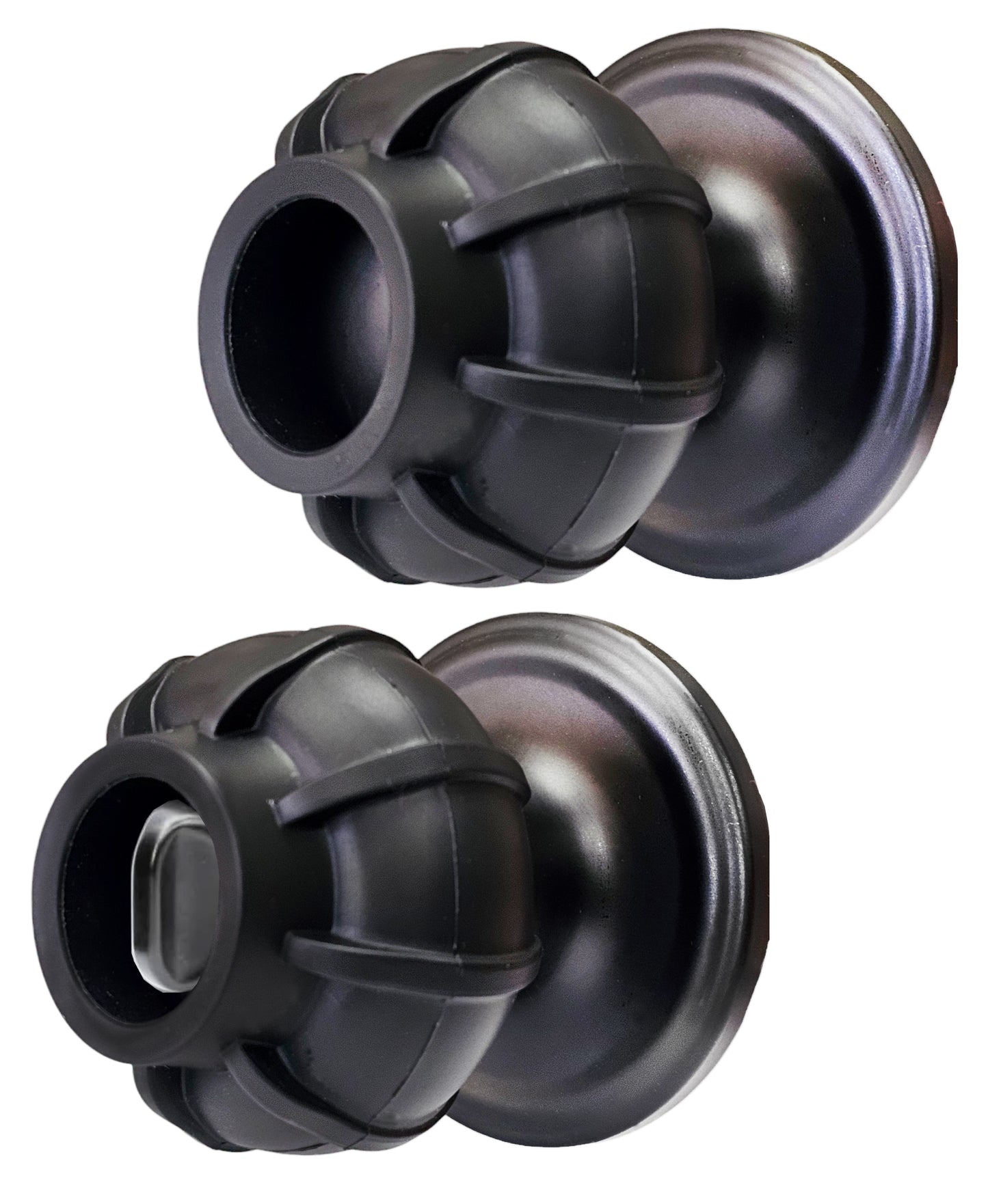 New-“Enjoy Cover - 2 PACK The Ultimate Door Knob Grip & Wall Protector” All In One. Door Stopper