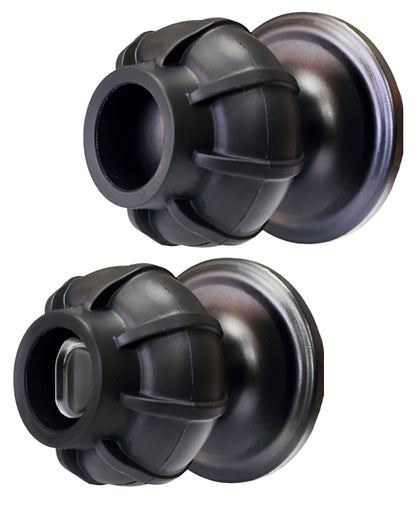 New-“Enjoy Cover - 2 PACK The Ultimate Door Knob Grip & Wall Protector” All In One. Door Stopper