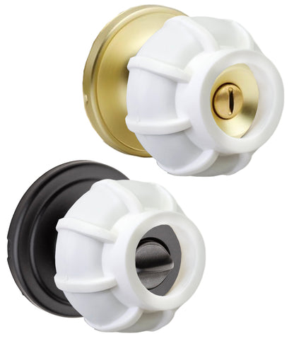 New-“Enjoy Cover - 2 PACK The Ultimate Door Knob Grip & Wall Protector” All In One. Door Stopper