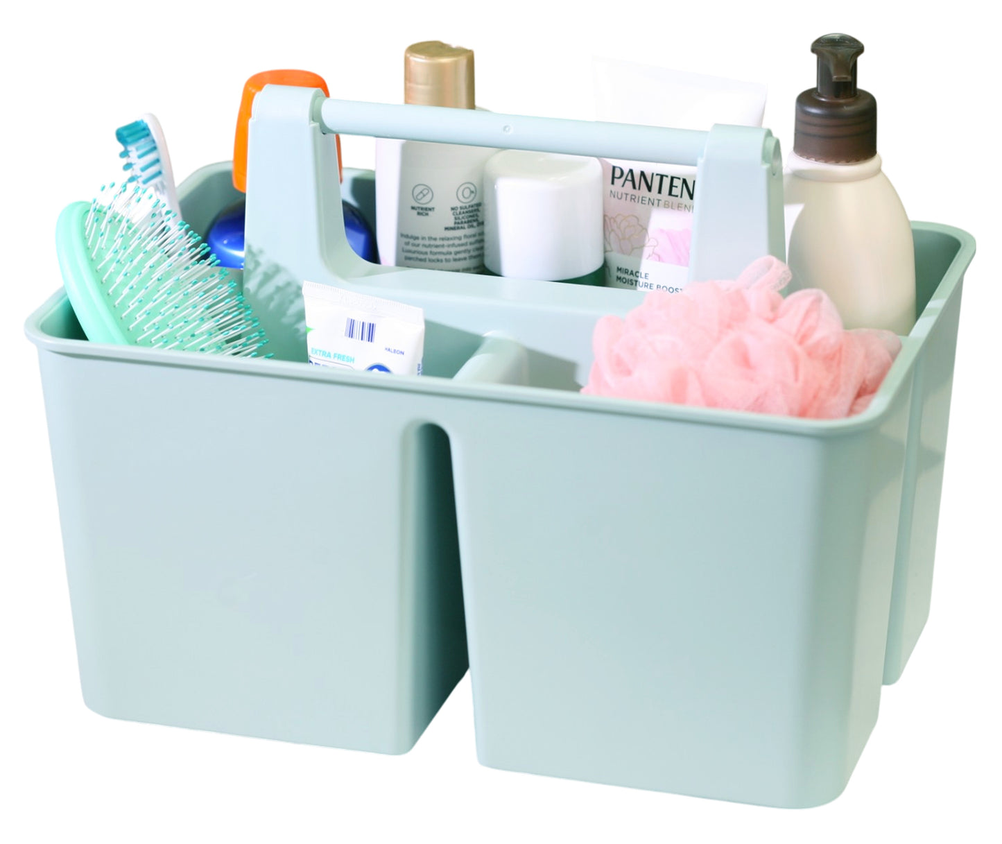 Enjoy Organizer-Shower Caddy Organizer with Handle, 3 Compartments, Portable Storage Bin for Bathroom, Dorm, Gym -Made In USA