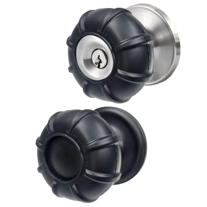 Enjoy Cover | 2 Pack Upgraded Ergonomic Design Door Knob Cover Grips, Non-Slip, Arthritis and Senior Living Aids, Universal Size