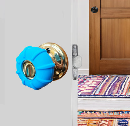 Enjoy Cover | 2 Pack Upgraded Ergonomic Design Door Knob Cover Grips, Non-Slip, Arthritis and Senior Living Aids, Universal Size